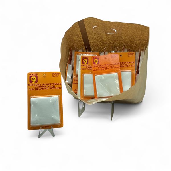 Hoppe's 16 - 12 Ga Patches 25 Pack X 50 Qty