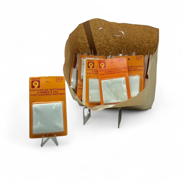 Hoppe's 16 - 12 Ga Patches 25 Pack X 50 Qty