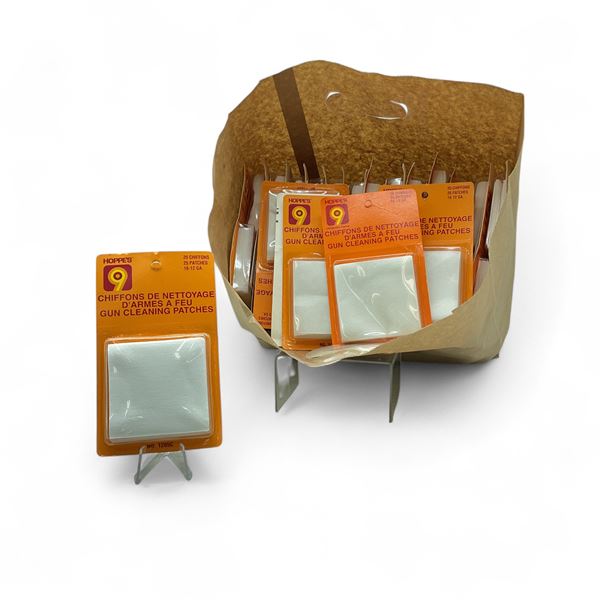 Hoppe's 16 - 12 Ga Patches 25 Pack X 50 Qty
