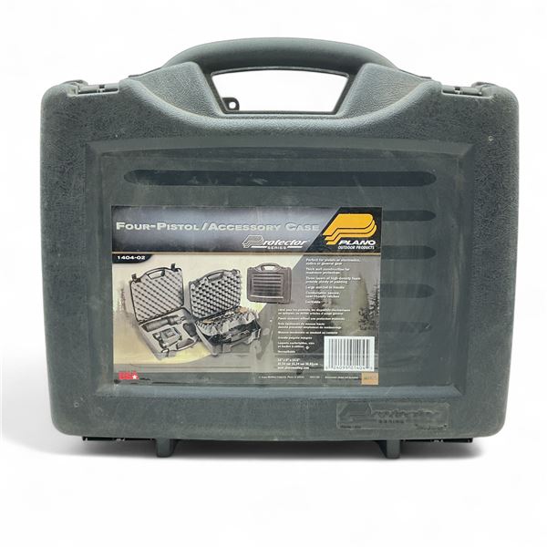 Plano 4-Pistol/ Accessory Case, 16" X 6" X 14.5"