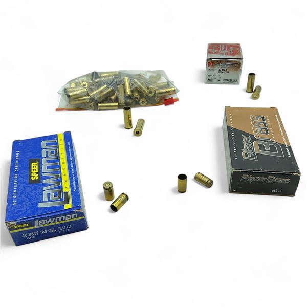 Assorted Pistol BrassAssorted Pistol Brass, Includes: 44 Mag, 40 S&W, 44 Rem Mag