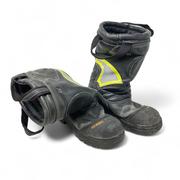 Globe Structural Firefighting Protective Footwear, Size: 7.5 M