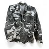 Image 2 : Black and White Camo Combat Shirts, Sizes: Medium, Large and Extra-Large