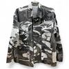 Image 3 : Black and White Camo Combat Shirts, Sizes: Medium, Large and Extra-Large