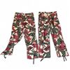 Image 3 : Red Camo Combat Shirt and Pants, Sizes: Medium Large and Extra-Large
