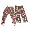 Image 4 : Red Camo Combat Shirt and Pants, Sizes: Medium Large and Extra-Large