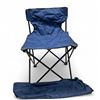 Image 1 : Portable Folding Chair, Blue, in Carry Bag