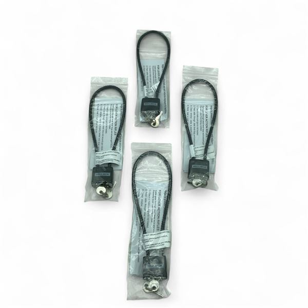 Bellock Keyed Cable Lock X 4 Qty, New