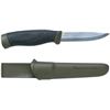 Image 1 : Morakniv Companion Heavy Duty, 4.1" Fixed Blade Knife with Sheath, Green, New