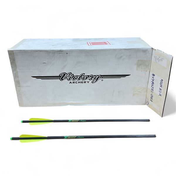 Victory Archery Moon Nock 20FG Crossbolt Shafts, 72 Qty