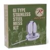 Image 1 : Rothco GI Type Stainless Steel Mess Kit, New