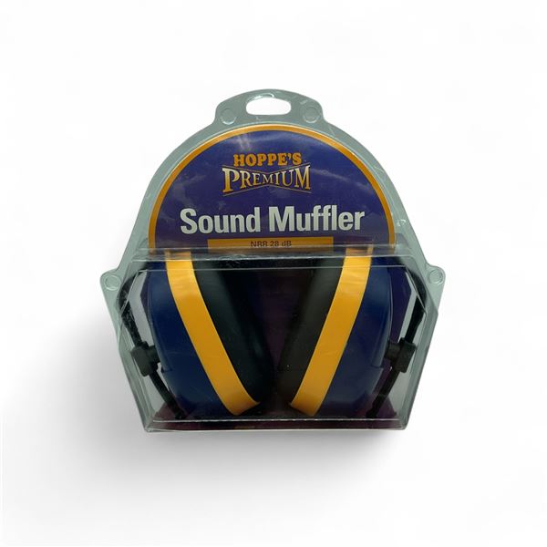 Hoppe's Premium Sound Muffler Hearing Protection, 28 dB NRR, New