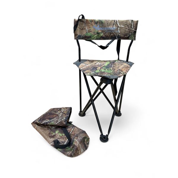 Ameristep Folding Blind Chair, Camo, In Carry Bag