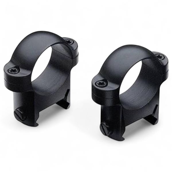 Burris 1" Zee Rings, Medium, Weaver-Style, Black, New