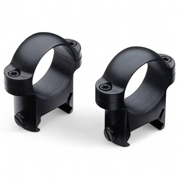 Burris 1" Zee Rings, Medium, Weaver-Style, Black, New
