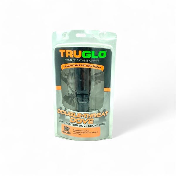 TruGlo Double Threat Dove Dual-Position Dove Choke Tube for 12 Ga Browning Invector Plus, New