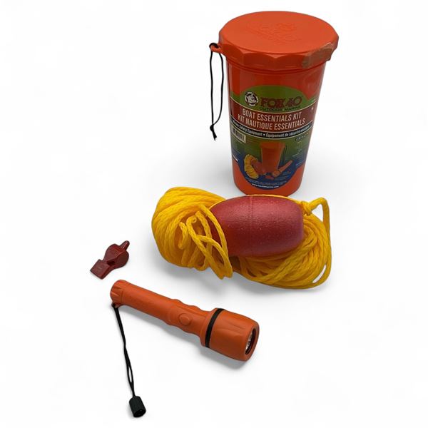 Fox 40 Outdoor & Marine Boat Essentials Kit, New