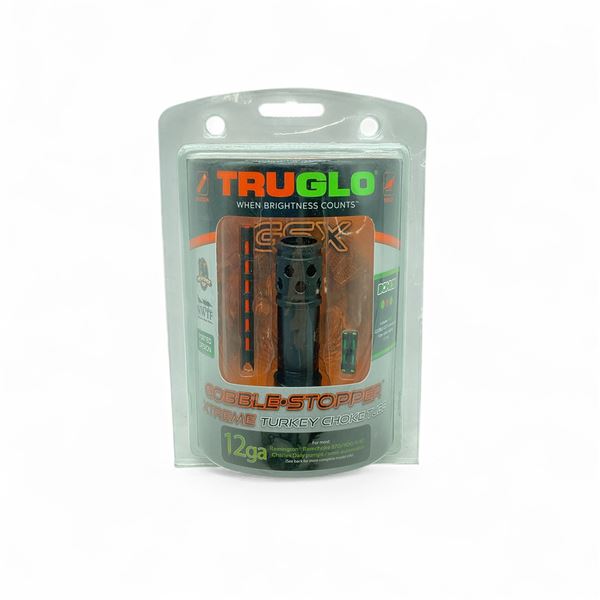 TruGlo Gobble Stopper Extreme Turkey Choke with Bonus Fiber Optic Sights for 12 Ga Remchoke 870, New