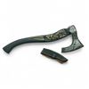 Image 2 : Viking Axe, 7" Blade, 22" Total Length with Leather Sheath