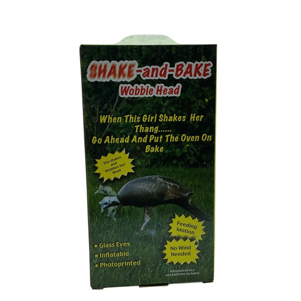 Cherokee Sports Shake-and-Bake Female Turkey Decoy, New
