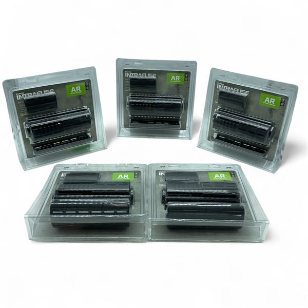 Tapco Intrafuse AR Stock System Handguard X 5 Qty, Black