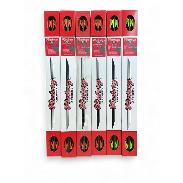 Victory Archery Arrow Shafts 12 Pack X 6 Qty