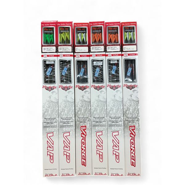 Victory Archery Arrow Shafts 12 Pack X 6 Qty
