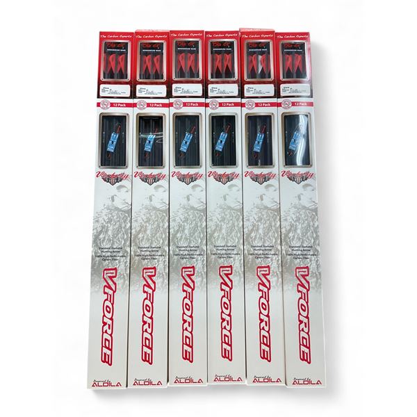 Victory Archery Arrow Shafts 12 Pack X 6 Qty