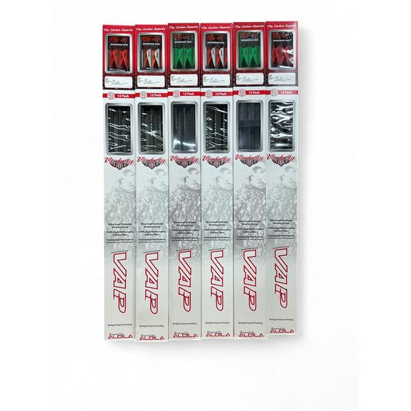 Victory Archery Arrow Shafts 12 Pack X 6 Qty