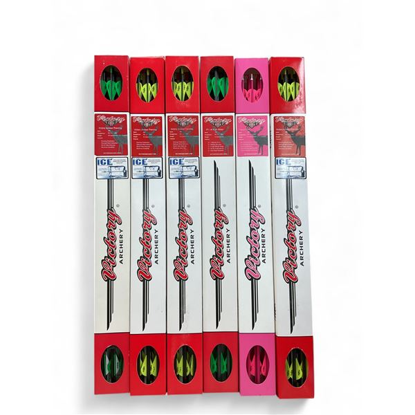 Victory Archery Arrow Shafts 12 Pack X 6 Qty