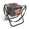 Image 1 : HQ Outfitters Folding Camo Stool with Storage Pocket, New