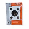 Image 2 : Champion Visicolor 100 Yard Color Coded Sight-In Target 10 Pack X 6 Qty