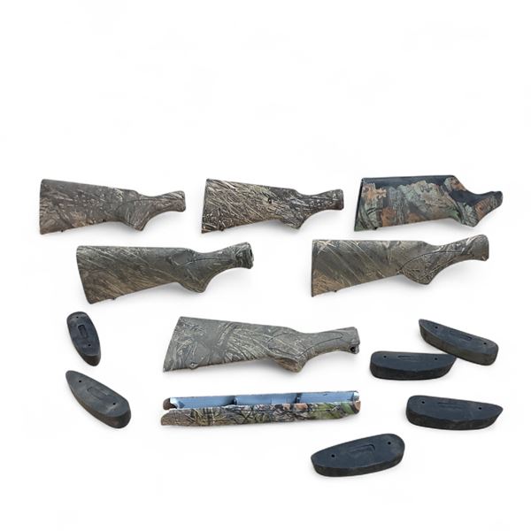 Assorted Buttstocks and Pads, with 1 Forend