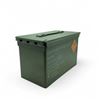 Image 1 : Metal Ammo Can 11" x 5-3/4" and 5.56mm Blank C79A1 Ammo Bag