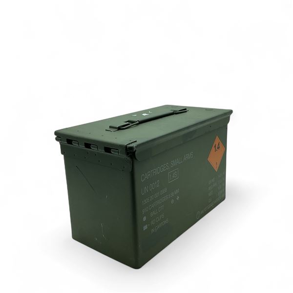 Metal Ammo Can, 11" x 5-3/4"