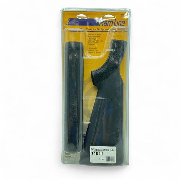 Ram-Line Remington 1100, 12 Ga Shotgun Stock, Black