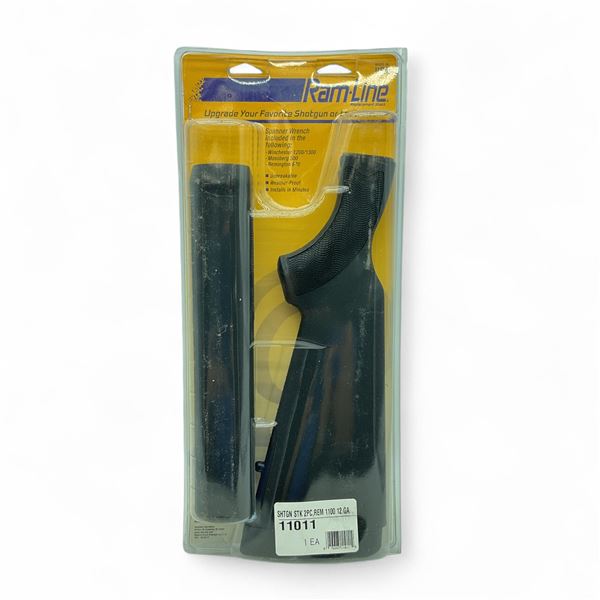 Ram-Line Remington 1100, 12 Ga Shotgun Stock, Black