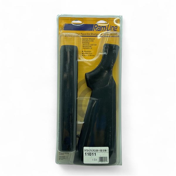 Ram-Line Remington 1100, 12 Ga Shotgun Stock, Black