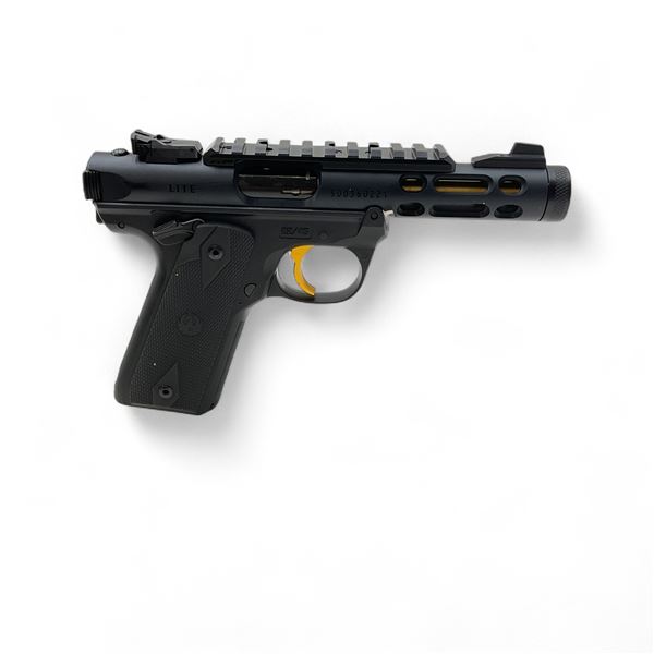 Ruger Mark IV 22/45 Lite Semi Auto Pistol .22LR 4.4" Threaded Barrel, Restricted