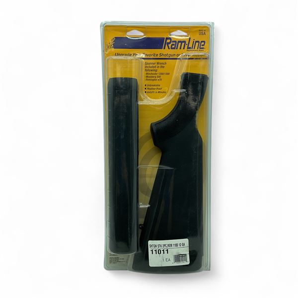 Ram-Line Remington 1100, 12 Ga Shotgun Stock, Black