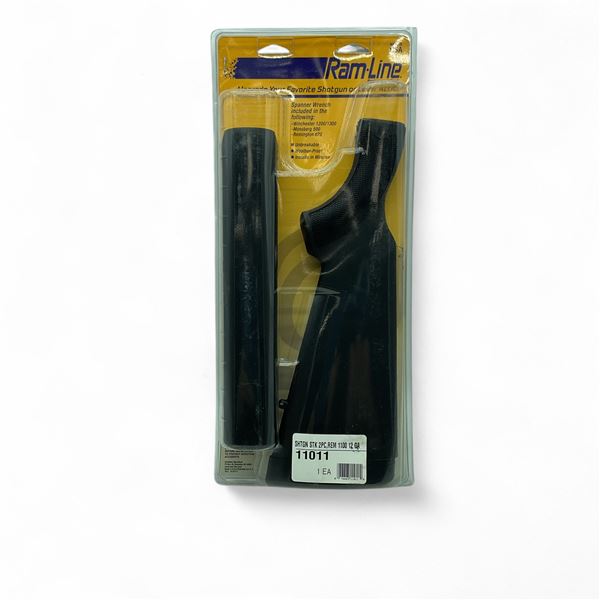 Ram-Line Remington 1100, 12 Ga Shotgun Stock, Black