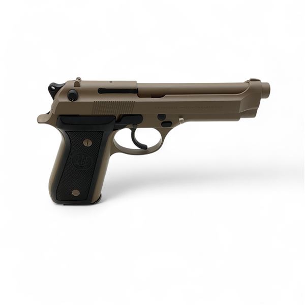 Beretta 92S Semi Auto Pistol 9MM 5" Barrel Tan, Restricted