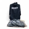 Image 1 : "Security" Hoodie, Size: Extra-Large x 4 Qty