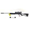 Image 2 : Umarex Surge .177 Cal Break Action Pellet Rifle 18.7" Barrel Black With 4X32 Scope 490 FPS, New
