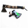 Image 1 : Viking Axe 4.25" Blade , 17.5" Total Length with Leather Sheath, New