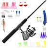 Image 1 : Zebco Ready Tackle 562 Spin Combo With 53 Piece Tackle Kit, New