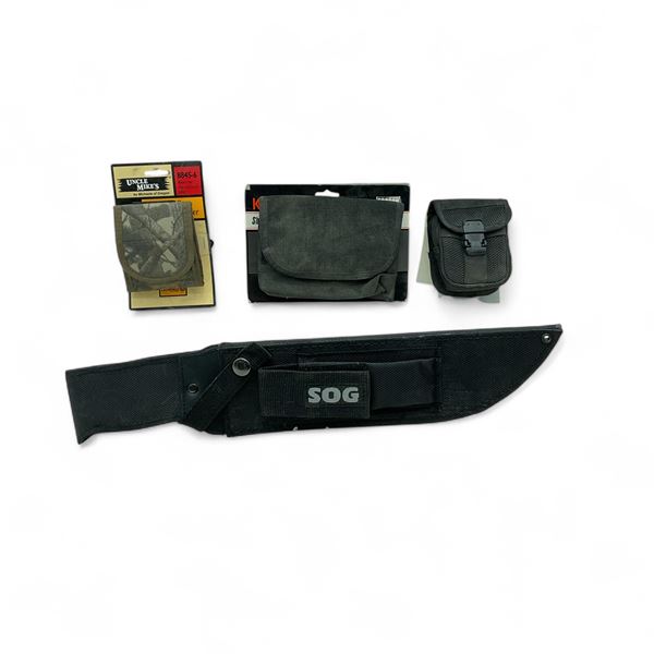 Assorted Sheaths and Carriers