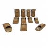 Image 1 : Wenger Leather Belt Loop Holster for Small Pistol or Pellet Gun Magazine or Small Pocket Knife X 10