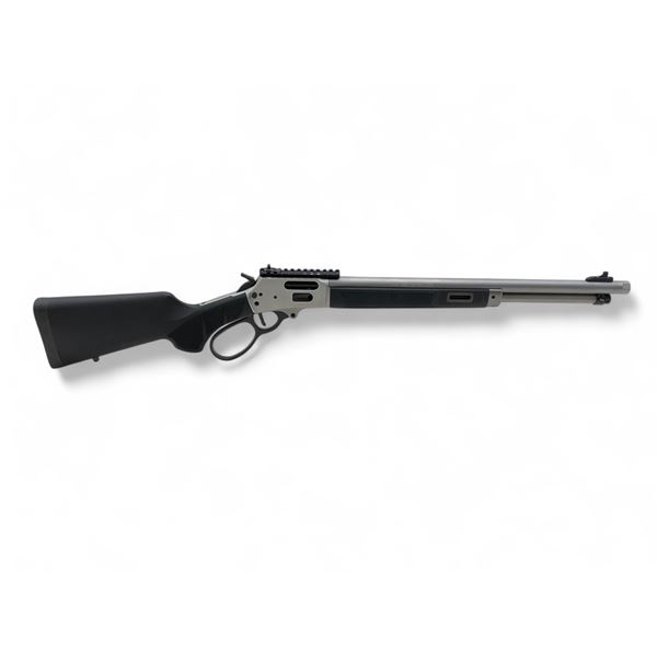 Smith & Wesson 1854 Stainless Lever Action Rifle .44 Magnum 19.25" Barrel With Black Synthetic Stock