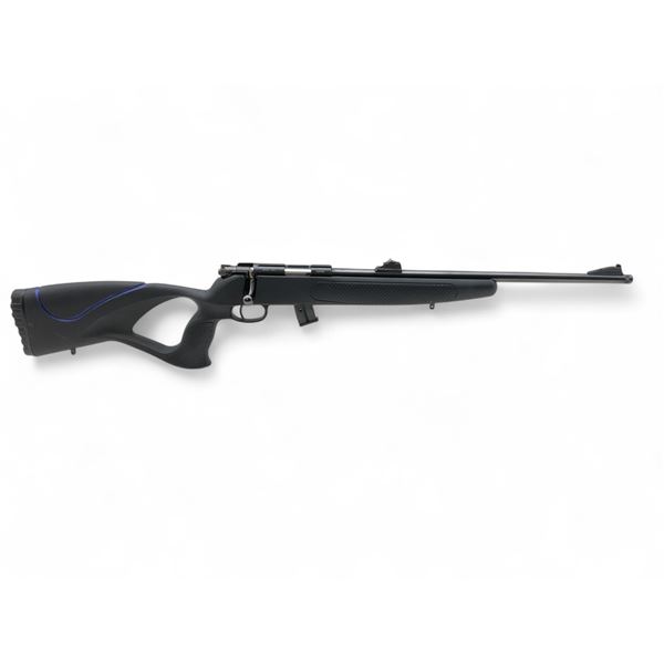 Scorpio EM332A Bolt Action Rifle 22LR 20" Threaded Barrel Black Synthetic Stock